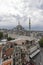 Istanbul, Turkey, 20 June 2023 Eminonu New Mosque. A eminonu New Valide Sultan Mosque in istanbul. A building with a minaret on