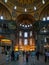 Istanbul / Turkey Agia Sofia Turkish Ayasofya interior. Former Greek Orthodox Christian patriarchal cathedral, later an Ottoman