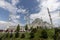 Istanbul, Turkey April 21, 2023 Istanbul camlica mosque camlica hill mosque under construction camlica mosque is the larges