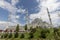 Istanbul, Turkey April 21, 2023 Istanbul camlica mosque camlica hill mosque under construction camlica mosque is the larges