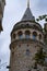 ISTANBUL, TURKEY - December, 2022 Galata Tower in the Foggy Morning Video, Galata Beyoglu, Istanbul Turkey