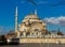 Istanbul, Turkey - January 01, 2021: Nuruosmaniye Camii Mosque in Istanbul