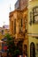 Istanbul, Turkey. July 21, 2019. Fatih historic district, Balat quarter, view of the street and houses