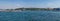 Istanbul, Turkey, Middle East, panoramic, view, aerial view, Topkapi Palace, Hagia Sophia, Blue Mosque, Bosphorus, Golden Horn