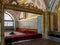 Istanbul / Turkey   Topkapi palace interior luxurious impressive interior room