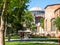 Istanbul / Turkey  Tourists taking photos outside Hagia Irini Turkish Aya Irini  Orthodox church located in the outer courtyard