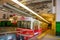 ISTANBUL, TURKEY: View of the Tunel, world's second oldest underground railway metro on the subway rail in Istanbul