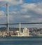 Istanbul view of The Bridge and The Mosque