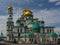 Istra, Moscow region, Russia - April 12, 2019: Resurrection Cathedral of the New Jerusalem monastery