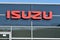 Isuzu brand logotype in Vilnius