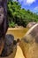 Itaguacu beach in Ilha Grande