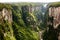 Itaimbezinho canyon cliffs