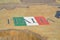 Italia with Italian Flag
