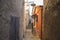 Italian alleys in the south of Italy