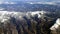 Italian Alps Mountains aerial view