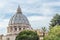 Italian architectural masterpiece rising above Rome street