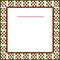 Italian Background with red, green, white checkered border.