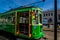 An italian cable car in san francisco