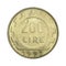 Italian coin of two hundred lire from 1995