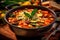 Italian Comfort: Minestrone - A Nourishing Vegetable Soup Infused with Beans, Pasta, and Savory Herbs