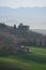 Italian Countryside Landscape with old farmland