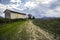Italian countryside and rustic house, Piacenza, Emilia, Romagna Italy