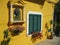 Italian courtyard. Sicily.