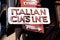 Italian Cuisine Neon Sign