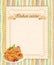 Italian cuisine restaurant menu card design in vintage style