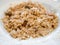 Italian cuisine - risotto with porcini mushrooms