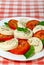 Italian cuisine - salad capreze