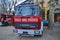 Italian fire brigade lorry