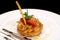 Italian food recipes Tuna in carpione marinated in vinegar