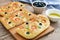 Italian food - traditional focaccia