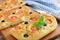 Italian food - traditional focaccia