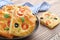 Italian food - traditional focaccia