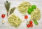 Italian Green Tagliatelle Tagliolini Pasta