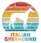 Italian Greyhound vintage color