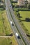 Italian Highway, aerial view