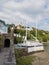 Italian inspired ornate buildings in Portmeirion