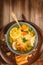 Italian Lemon Chicken Orzo Soup