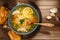 Italian Lemon Chicken Orzo Soup