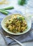 Italian Linguini with Pesto Chicken