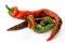 Italian long hot chili peppers