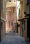 Italian medieval street