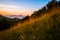 Italian mountain landscape