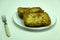 Italian mozzarella in carrozza french cereal lunch