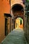 Italian Narrow colorful street