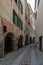 Italian narrow street