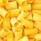 Italian Paccheri Macaroni Pasta raw food background or texture